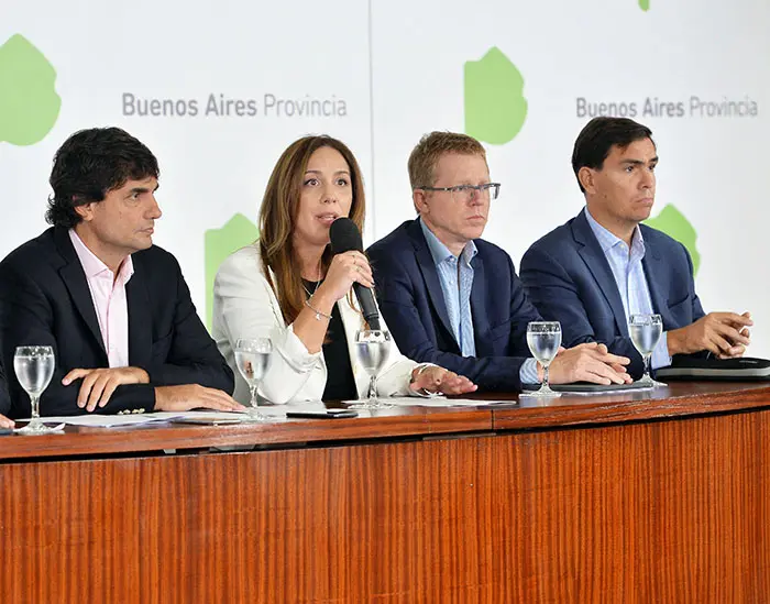 Vidal. Medidas económicas para los bonaerenses