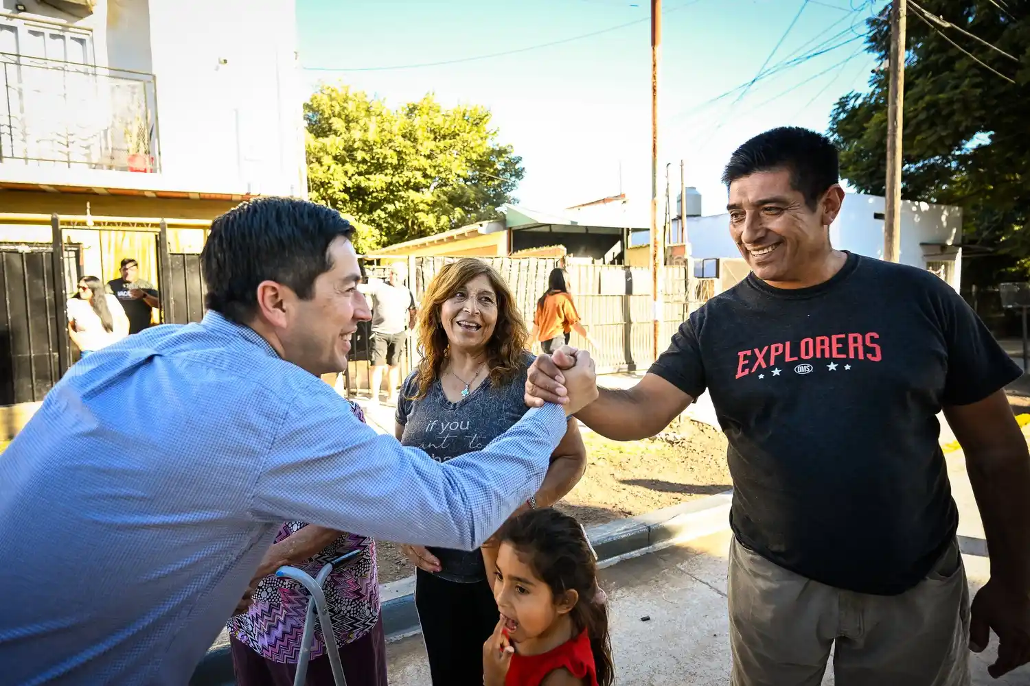 Ing. Adolfo Sourdeaux: Nardini habilitó la calle Kennedy, obra que complementa un paquete de pavimentos en la localidad