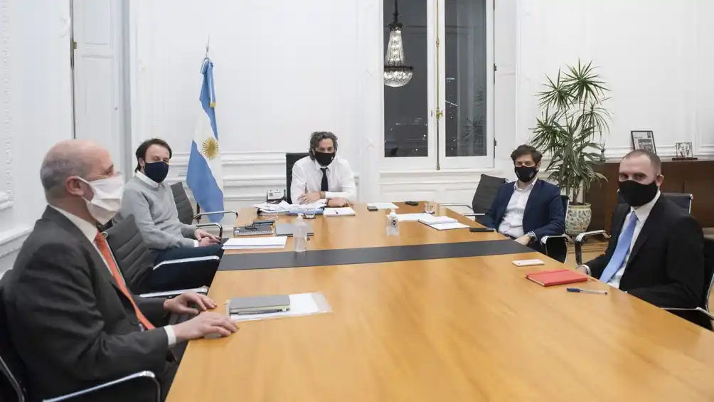 Cafiero y Guzmán analizaron con Kicillof medidas para la recuperación productiva de la Provincia pospandemia
