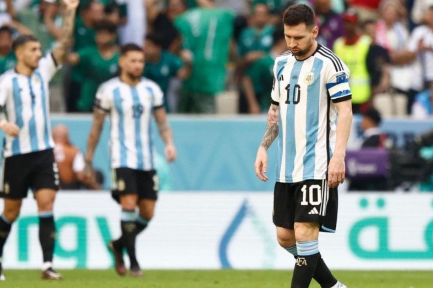 Impensado: la Selección Argentina perdió ante Arabia Saudita 2 a 1