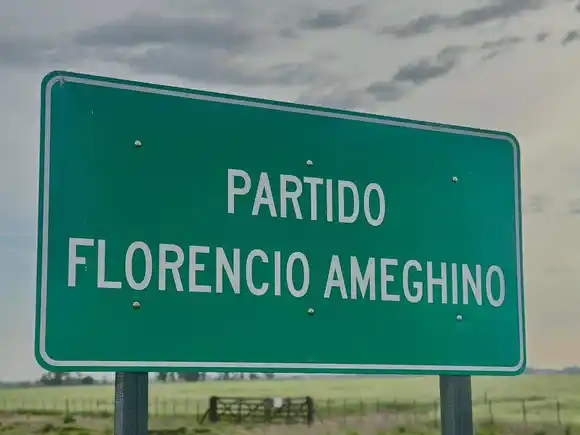 Insólito error en la Ruta 66: Vialidad Provincial rebautizó a Florentino Ameghino como “Florencio Ameghino”
