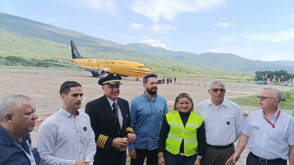 RUTACA REACTIVA VUELOS entre San Antonio y Porlamar