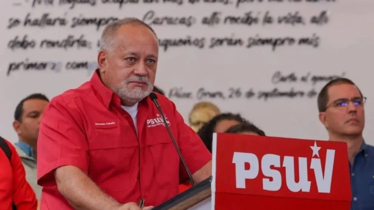 ¡POR SI TENÍAN DUDAS! Sin plata no hay diálogo en México, ratifica Diosdado Cabello