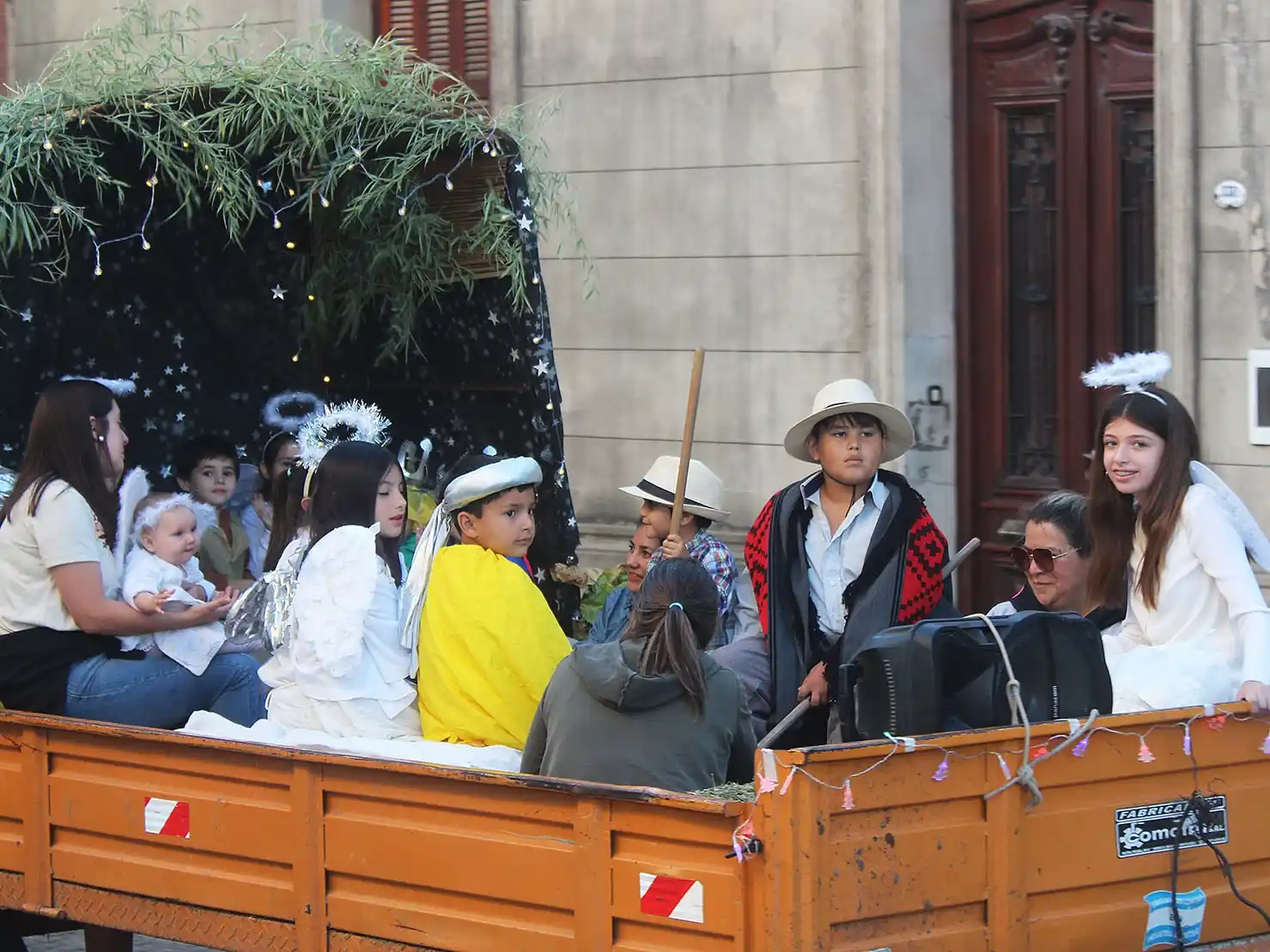 Se desarrolló el Pesebre Viviente de San Antonio