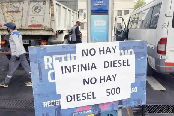 Peligra la cosecha de soja  y la siembra de trigo por la  falta de gasoil