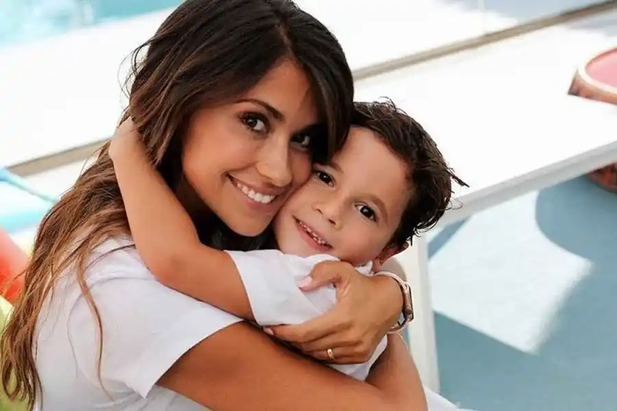 El detalle de la foto de Antonela Roccuzzo con su hijo Mateo que volvió loca a media Argentina