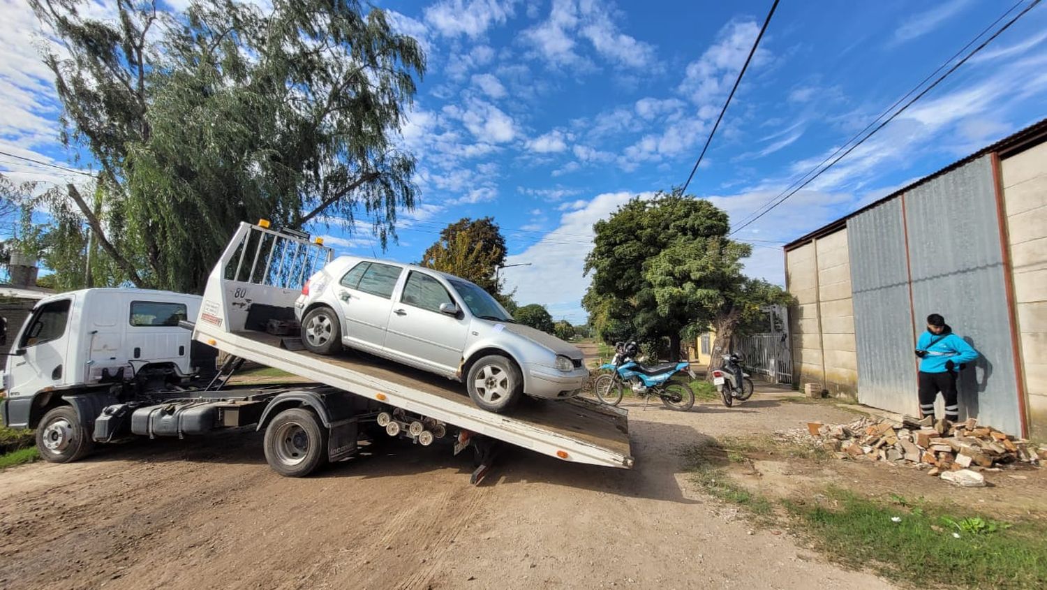 Volvieron los procedimientos apenas se hizo lugar en el corralón.