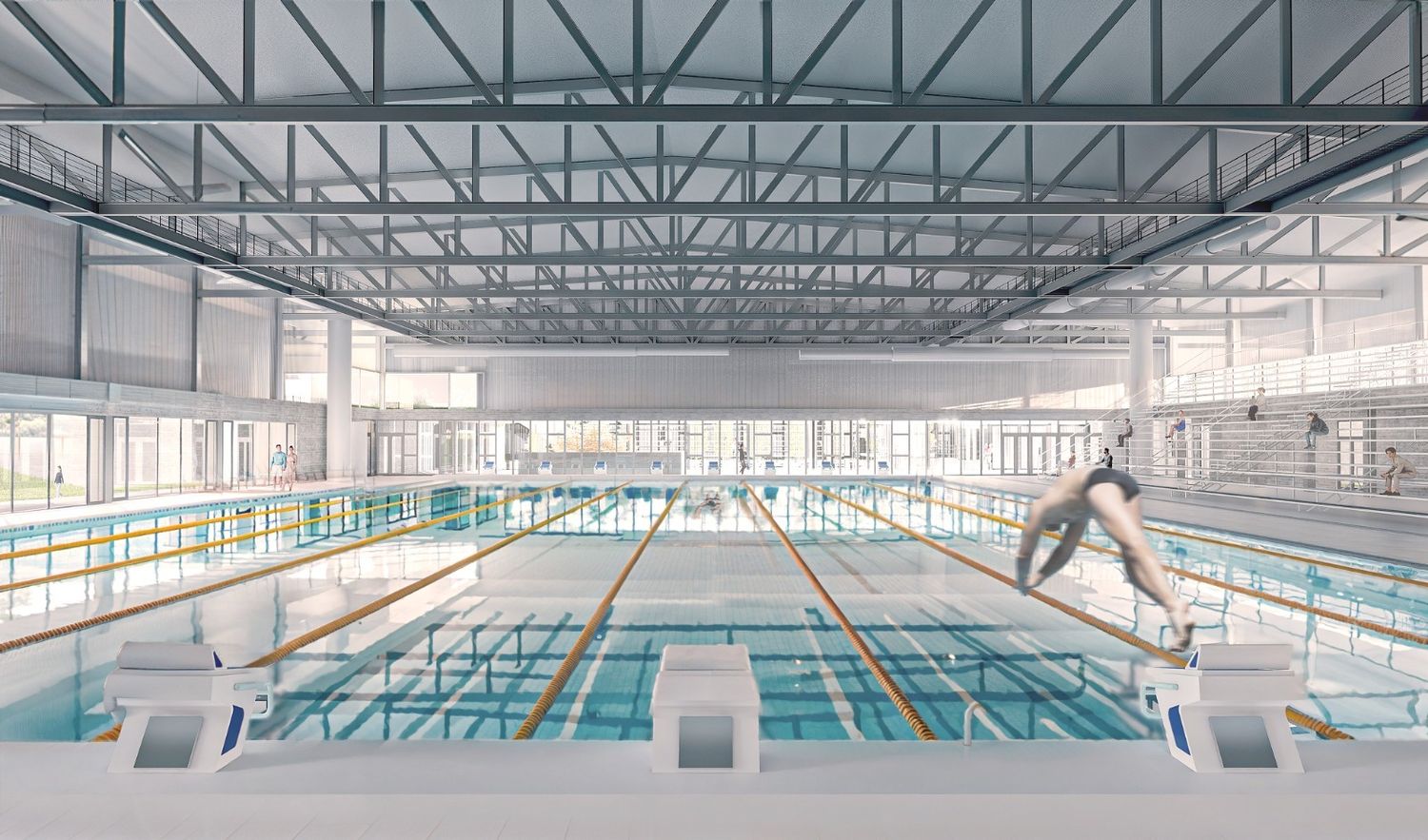 Construirán en Rosario un Centro Acuático Provincial por los Juegos Suramericanos 2026.