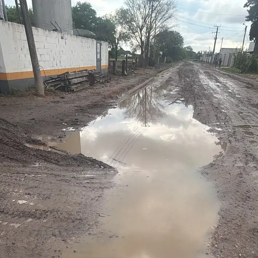 Preocupación de vecinos por el estado de la continuación de calle Ayacucho, en inmediaciones de Inprocil