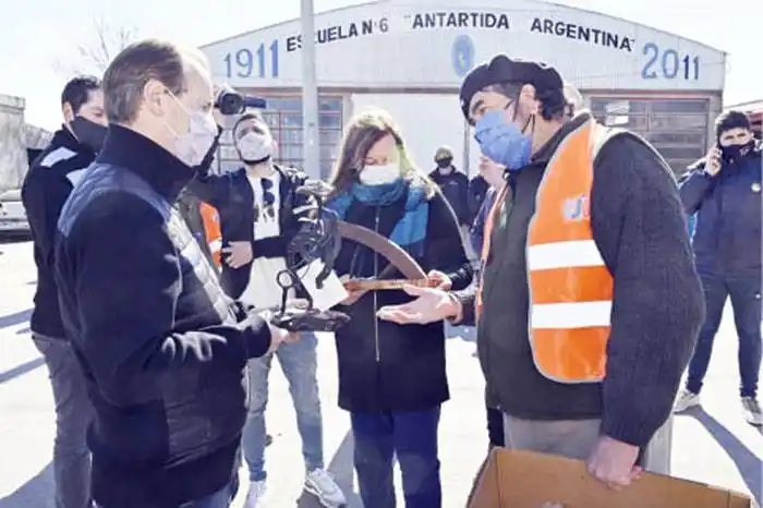 Bordet lleva adelante un programa de  infraestructura vial, accesos y enripiados  en pequeñas localidades