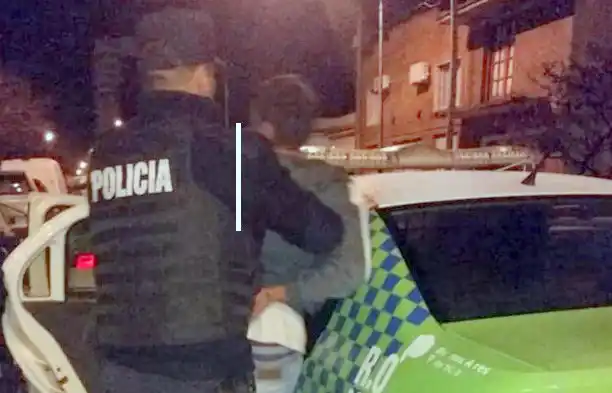 Cayó preso, tras intentar llevarse piezas de un auto