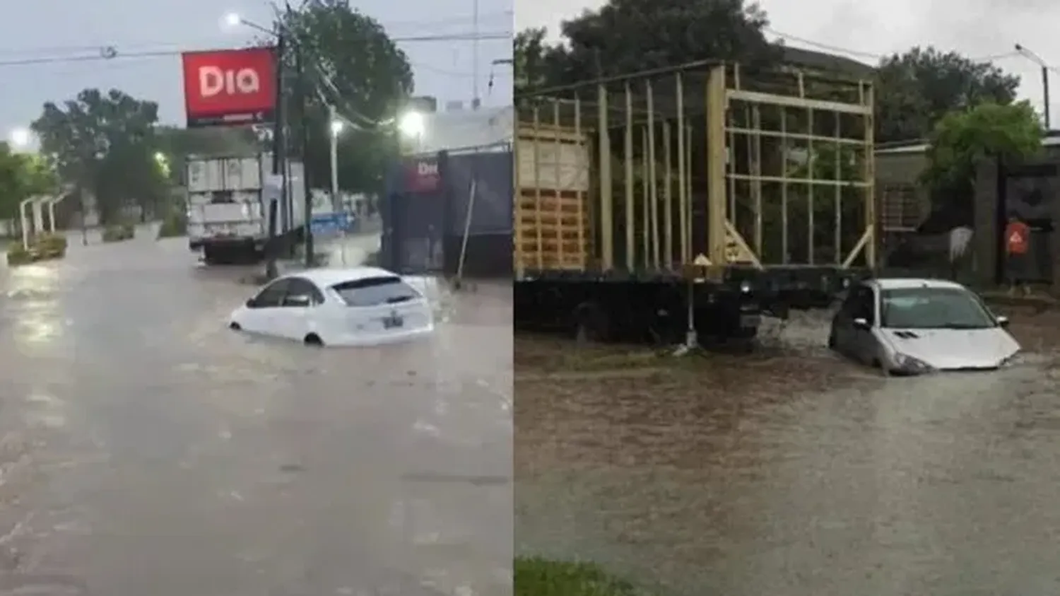 Villaguay y Concepción del Uruguay volvieron a sufrir un intenso temporal