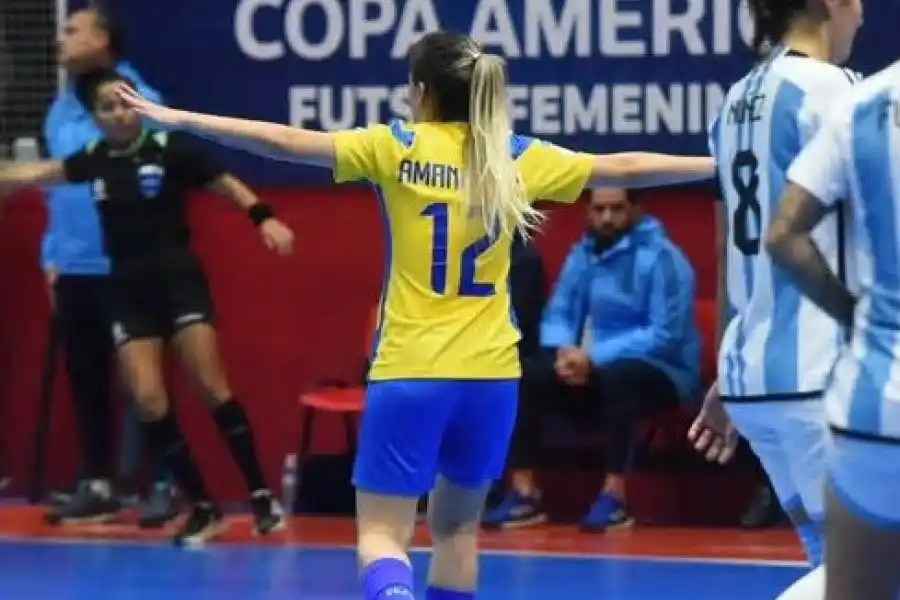 Argentina perdió con Brasil la final de la Copa América de Futsal femenina