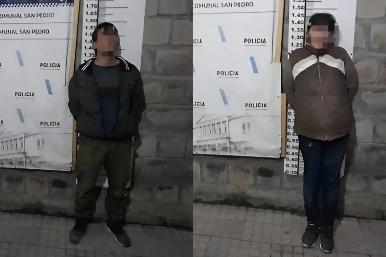 Fueron trasladados a la Comisaría y luego recuperaron la libertad.