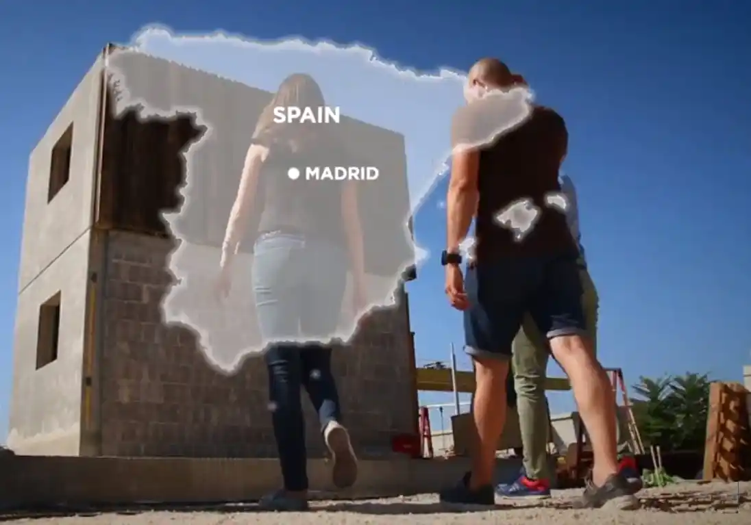 Edicicios construidos con materiales reciclados