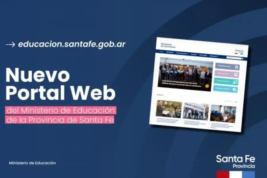 El Ministerio de Educación presentó su nuevo portal de acceso único