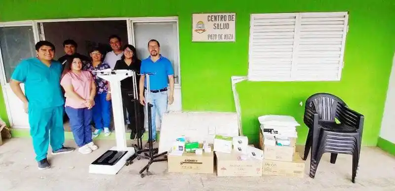 Pozo de Maza: renuevan elementos
y mobiliario en el centro de salud