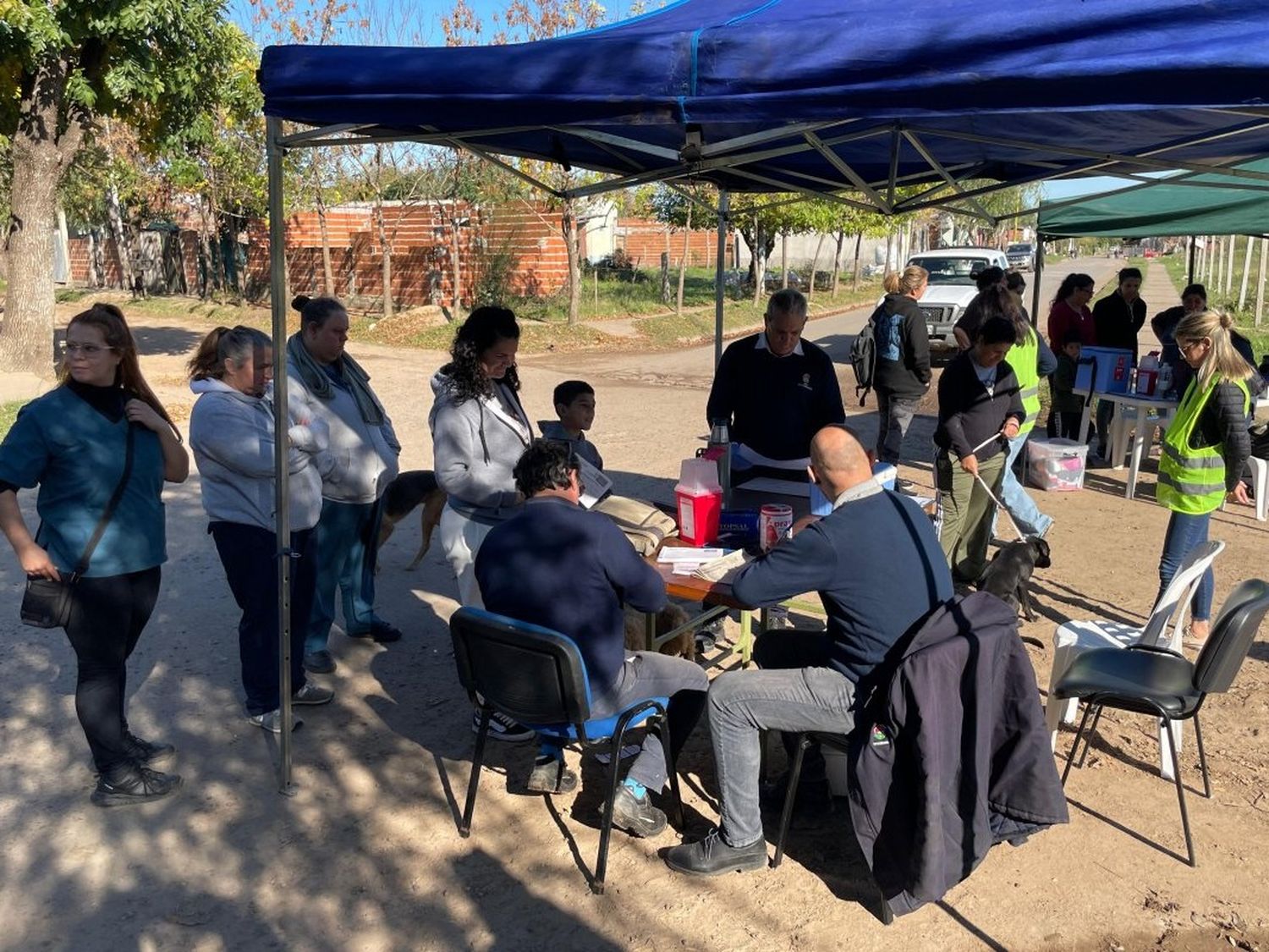 Se realizó una jornada de salud y bienestar animal en el barrio San Francisco