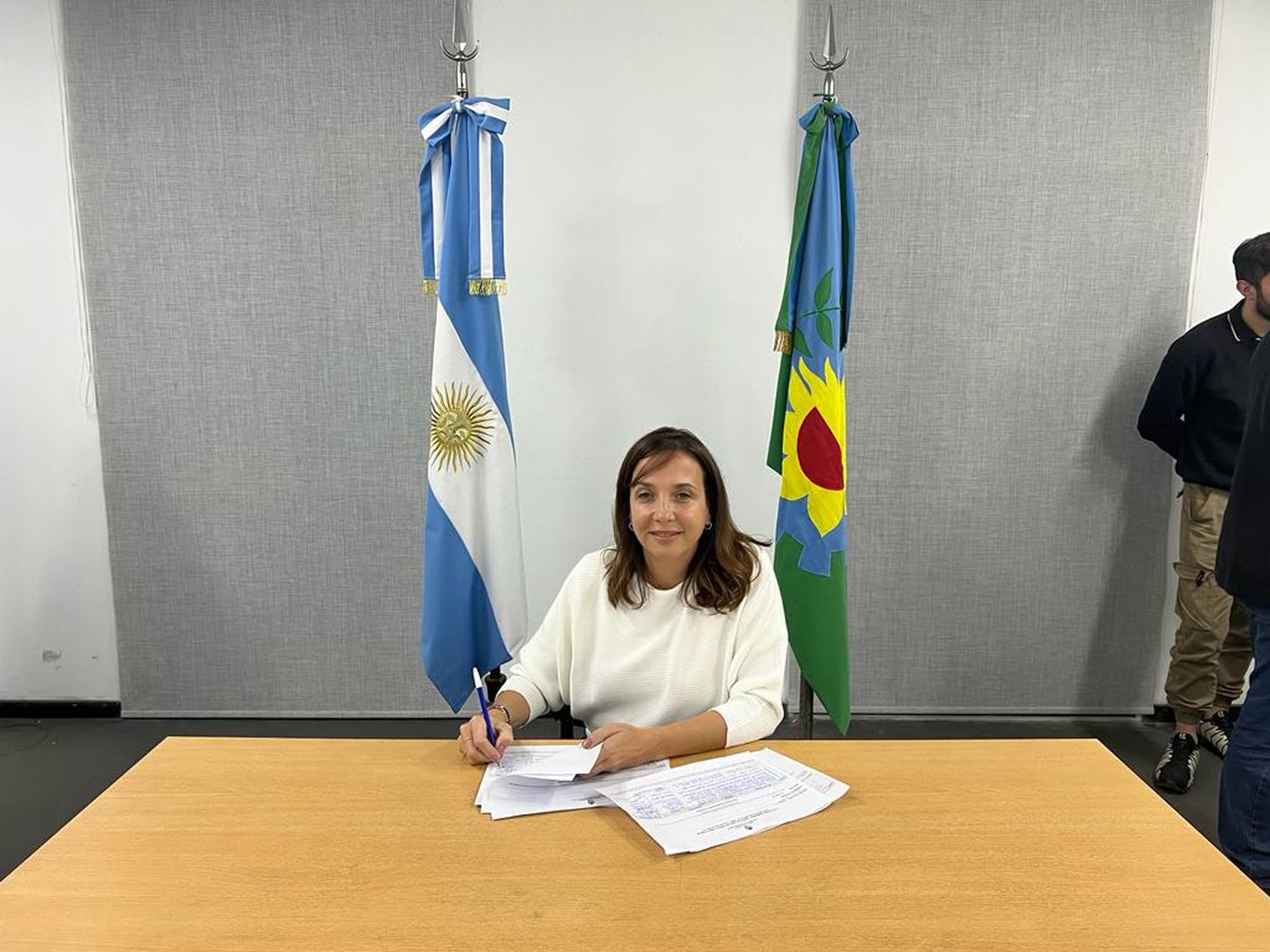 Sánchez Jauregui, precandidata a Diputada Provincial