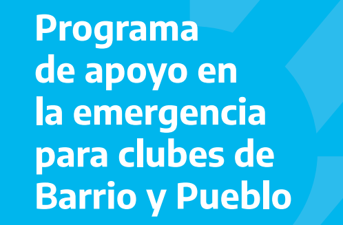 Ayuda del gobierno nacional a los clubes de barrio: Cómo y quiénes pueden acceder