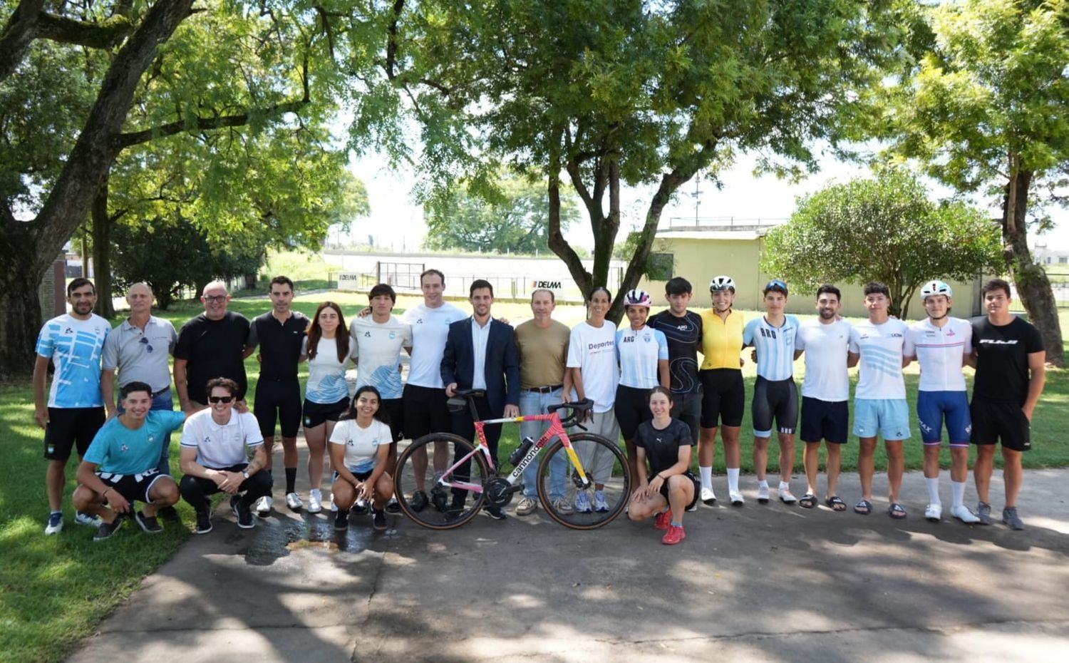 Nuestra ciudad recibió a la Selección argentina de Ciclismo de Pista