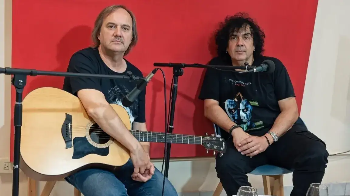 Sergio Musich y Lucho Gareis