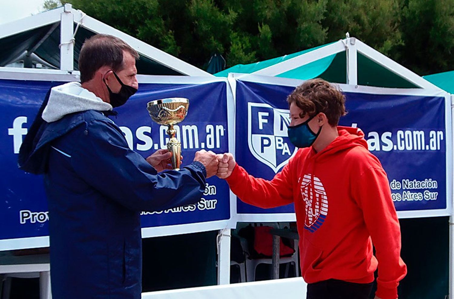 Se realizó la Copa EMDER de Aguas Abiertas