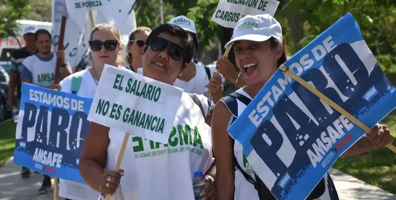 El jueves se retomará el diálogo paritario con los docentes de Santa Fe