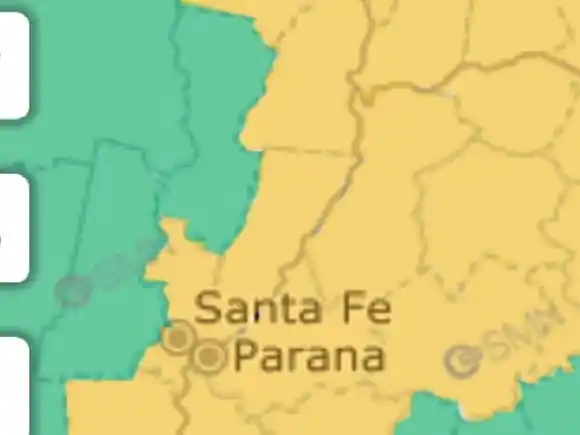 Emitieron alerta amarilla por vientos fuertes para este viernes