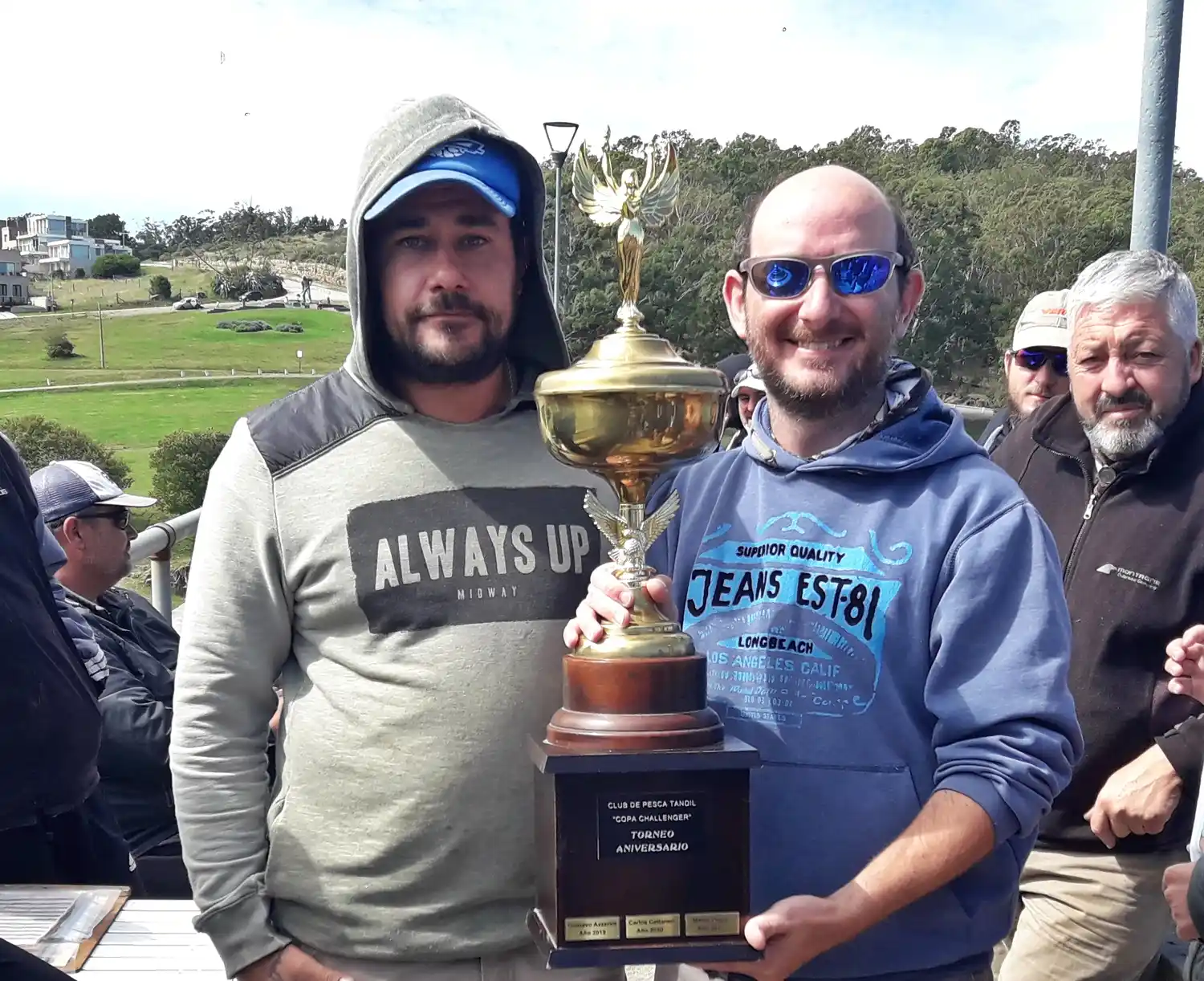 Virgilio, en la entrega de la Copa aniversario.