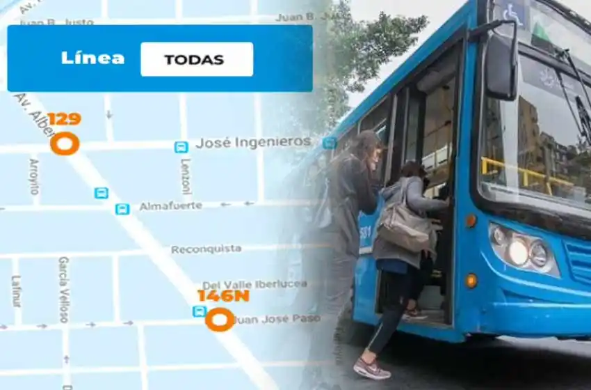 Ante la caída del sistema «Cuándo llega», proponen publicar online el recorrido de los colectivos