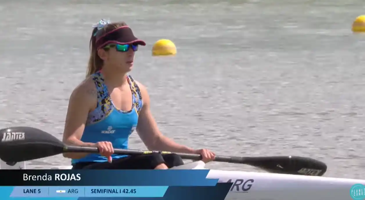 Brenda Rojas, la representante femenina del canotaje argentino en Tokio 2020