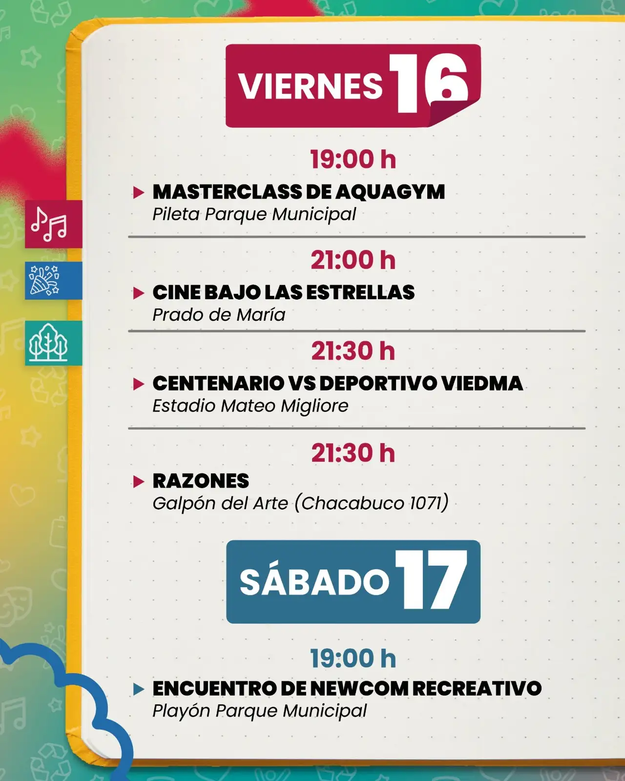 agenda cultural
