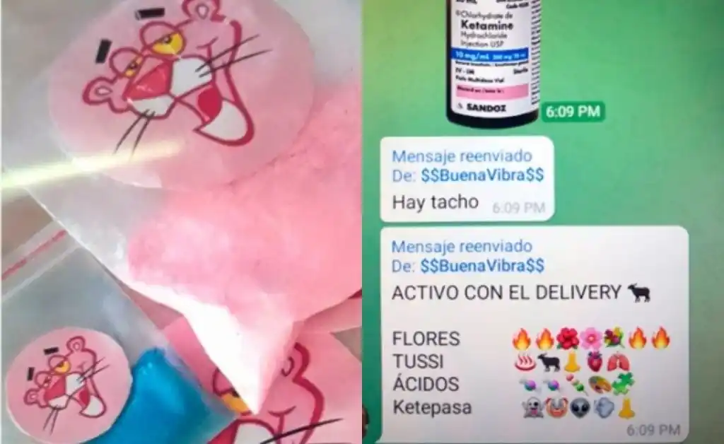 Desbaratan una banda de narcos que vendía drogas de diseño por Telegram