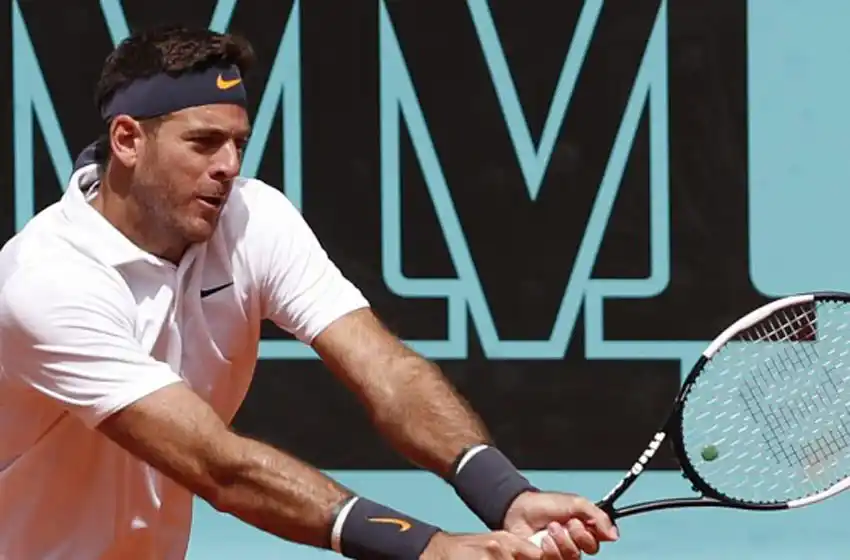 Paso en falso para Delpo en su regreso en singles