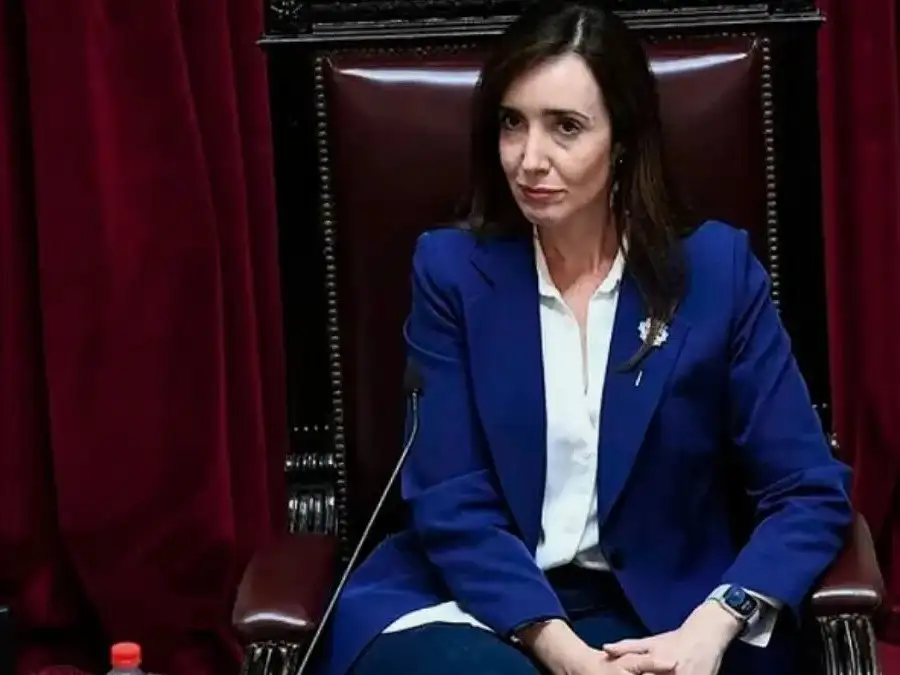 La vicepresidenta Victoria Villarruel.