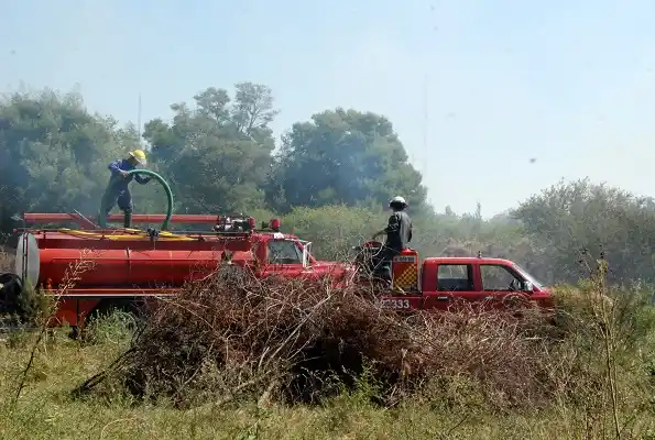 Incendios: ocho salidas de emergencia en la última semana 