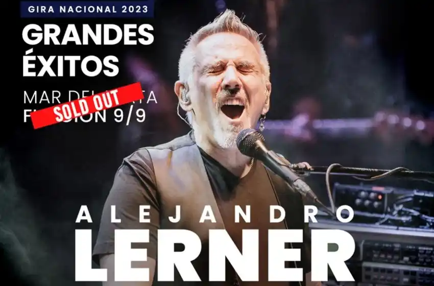 Alejandro Lerner agregó una nueva función en Mar del Plata