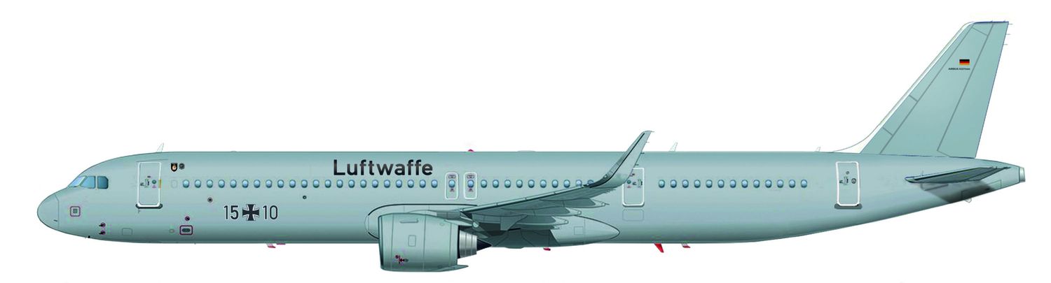 La Luftwaffe incorporará dos A321neoLR