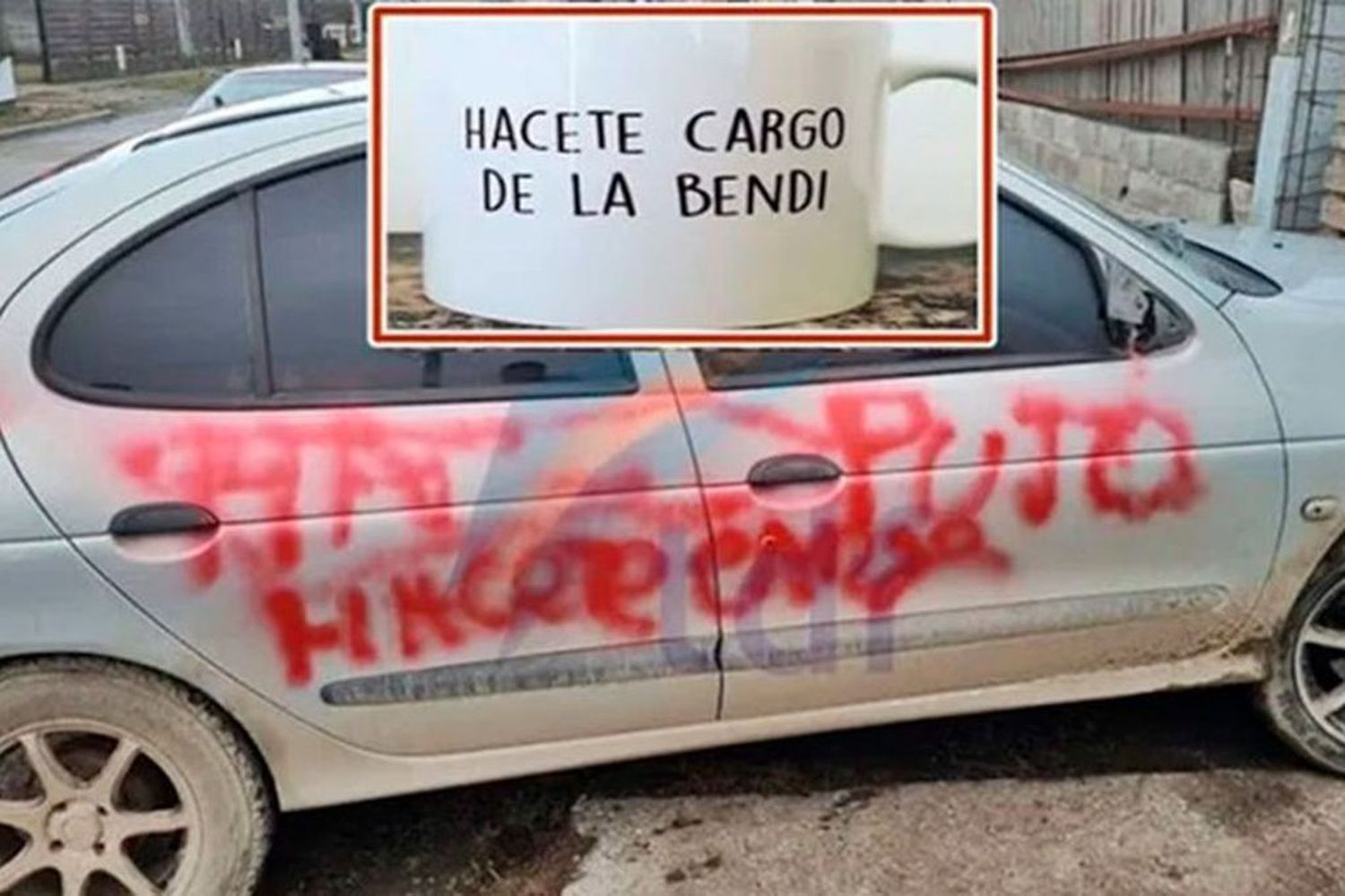 “Hacete cargo de la bendi”