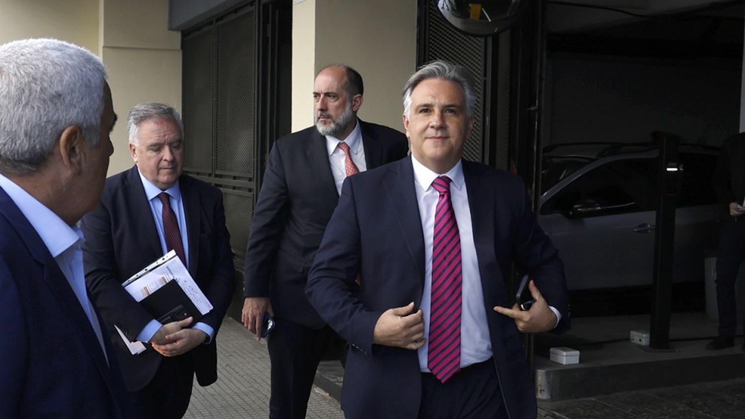 Llaryora en la segunda audiencia de Conciliación convocada por la Corte Suprema de Justicia. .