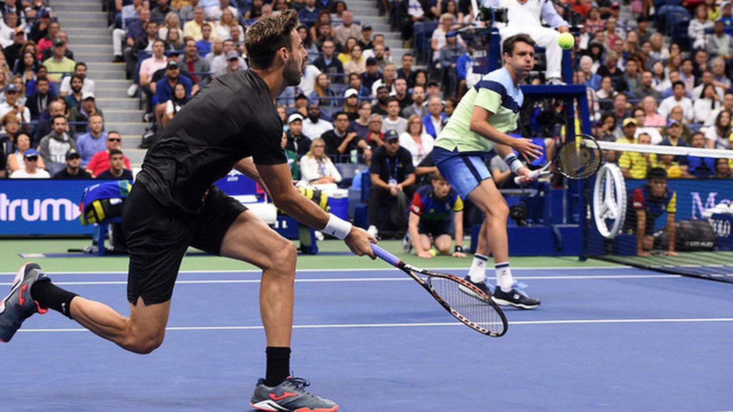 Granollers y Zeballos tuvieron un buen debut en Indian Wells. (Photo by Mike Lawrence/USTA)