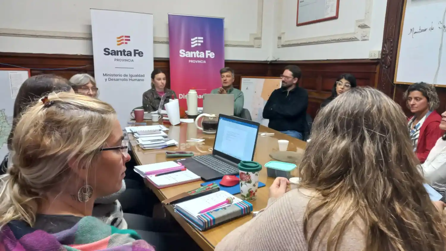 Integrantes del Comité de discapacidad.