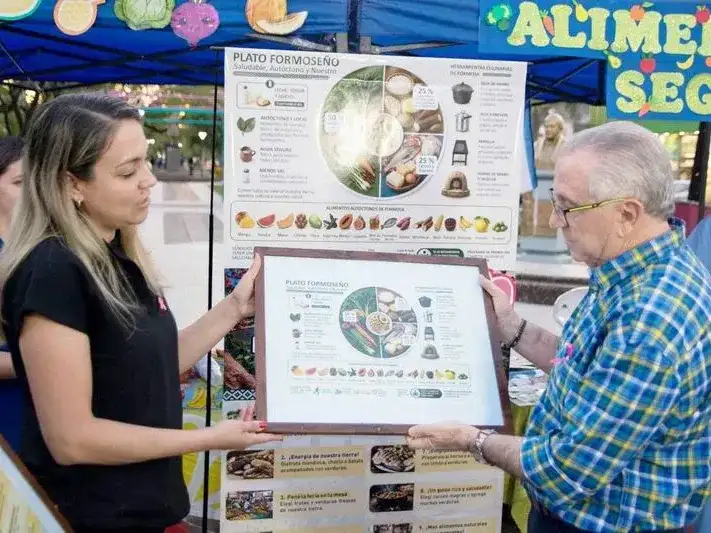Presentaron el Plato Saludable Formoseño para 
promover una alimentación nutritiva y accesible