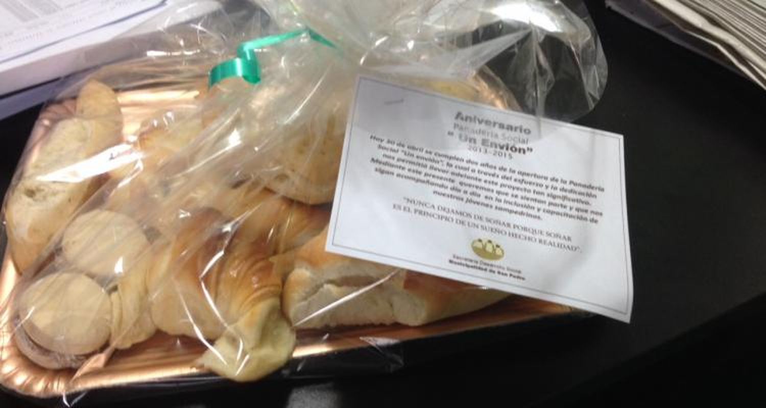 La panadería del Envión celebra sus dos años