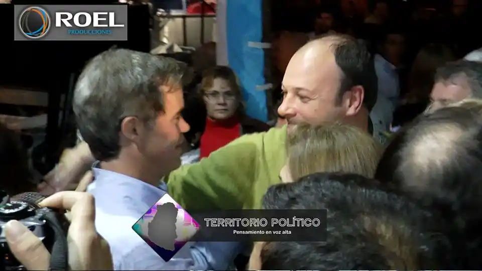 Convivencia: Melchiori fue al PJ a saludar a Piaggio