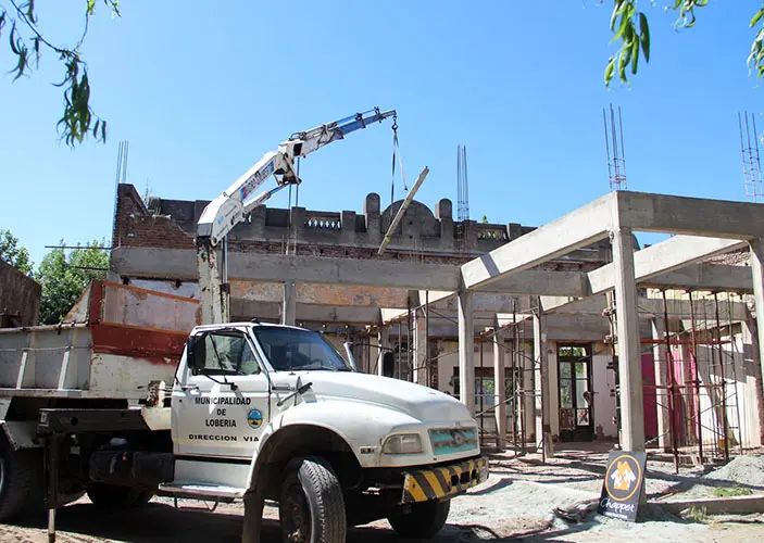 Obras en la universidad