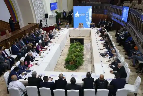 Jorge Rodríguez acusa a María Corina y Edmundo González de acabar con el Acuerdo de Barbados: “NO EXISTE” (Video)