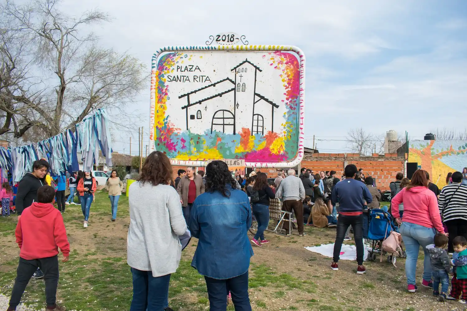 Preparan distintas actividades para el festival comunitario en el barrio Ameghino