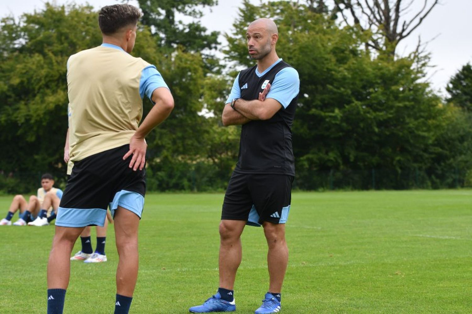 La Selección Sub 23 se instaló en Saint Etienne